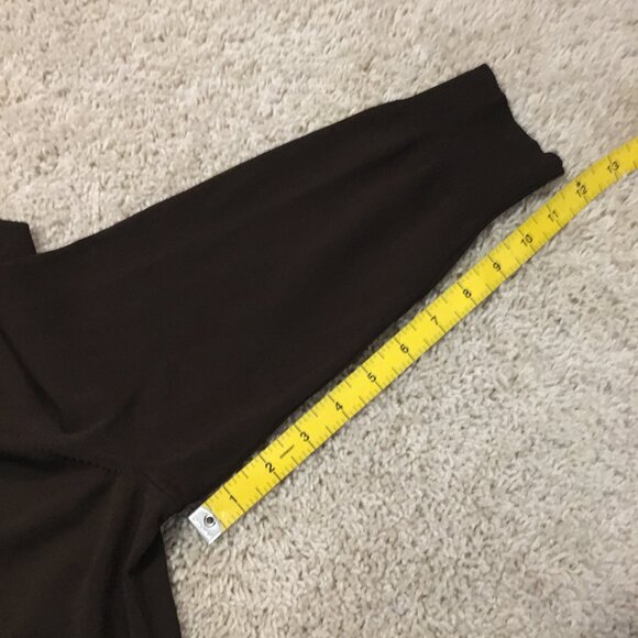 Nygard Collection Rayon High Banded Waist Bead + Lace Collared Top - Picture 16 of 16